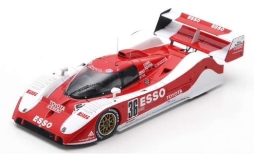 Toyota TS010 1/43 Spark No.36 Team Toms Esso 500km Mine 1992 G.Lees/J.Lammers miniature
