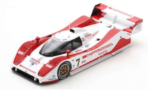 Toyota TS010 1/43 Spark No.7 500km Mine 1992 E.Irvine/J.Villeneuve/T.Kristensen miniature