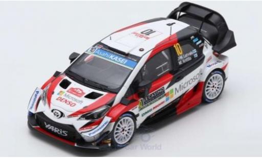 Miniature Toyota Yaris 1/43 Spark WRC No.10 Gazoo Racing WRT Rallye WM Rally Monte Carlo 2019 J-M.Latvala/M.Anttila Toyota Yaris 1/43 Spark WRC No.10 Gazoo Racing WRT Rallye WM Rally Monte Carlo 2019 J-M.Latvala/M.Anttila miniature
