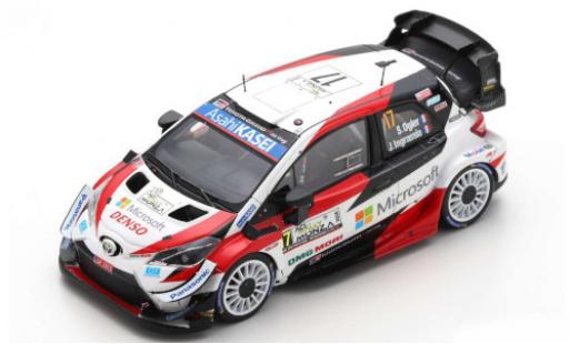 Miniature Toyota Yaris 1/43 Spark WRC No.17 Microsoft Rallye WM Rally Monza 2020 S.Ogier/J.Ingrassia Toyota Yaris 1/43 Spark WRC No.17 Microsoft Rallye WM Rally Monza 2020 S.Ogier/J.Ingrassia miniature