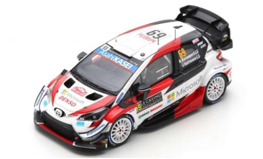 Miniature Toyota Yaris 1/43 Spark WRC No.69 Gazoo Racing WRT Microsoft Rallye WM Rally Monte Carlo 2020 K.Rovanperä/J.Halttunen Toyota Yaris 1/43 Spark WRC No.69 Gazoo Racing WRT Microsoft Rallye WM Rally Monte Carlo 2020 K.Rovanperä/J.Halttunen miniature