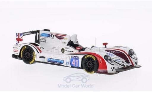 Miniature Zytek Z11SN 1/43 Spark -Nissan No.41 Greaves Motorsport 24h Le Mans 2014 M.Munemann/A.Latif/J.Winslow Zytek Z11SN 1/43 Spark -Nissan No.41 Greaves Motorsport 24h Le Mans 2014 M.Munemann/A.Latif/J.Winslow miniature
