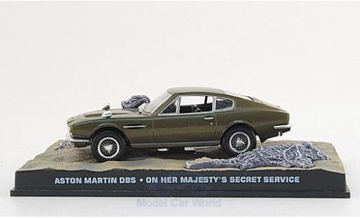 Miniature Aston Martin DBS 1/18 SpecialC metallise oliv James Bond 007 1969 Im Geheimdienst Ihrer Majestät ohne Vitrine Aston Martin DBS 1/18 SpecialC metallise oliv James Bond 007 1969 Im Geheimdienst Ihrer Majestät ohne Vitrine miniature