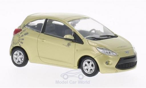 Miniature Ford Ka 1/43 SpecialC gold James Bond 007 2008 Ein Quantum Trost ohne Vitrine Ford Ka 1/43 SpecialC gold James Bond 007 2008 Ein Quantum Trost ohne Vitrine miniature