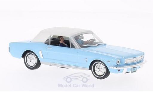 Miniature Ford Mustang 1/43 SpecialC Cabriolet bleue/blanche James Bond 007 1965 Feuerball ohne Vitrine Ford Mustang 1/43 SpecialC Cabriolet bleue/blanche James Bond 007 1965 Feuerball ohne Vitrine miniature