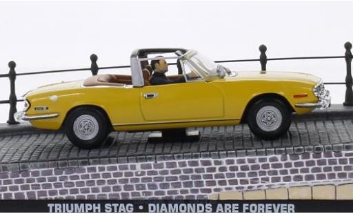 Miniature Triumph Stag 1/43 SpecialC jaune RHD James Bond 007 Diamantenfieber ohne Vitrine Triumph Stag 1/43 SpecialC jaune RHD James Bond 007 Diamantenfieber ohne Vitrine miniature