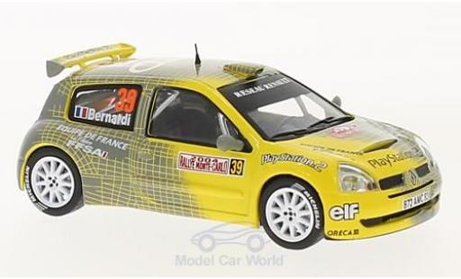 Miniature Renault Clio 1/43 SpecialC S1600 No.39 Rallye WM Rallye Monte Carlo 2004 N.Bernardi/D.Giraudet ohne Vitrine Renault Clio 1/43 SpecialC S1600 No.39 Rallye WM Rallye Monte Carlo 2004 N.Bernardi/D.Giraudet ohne Vitrine miniature