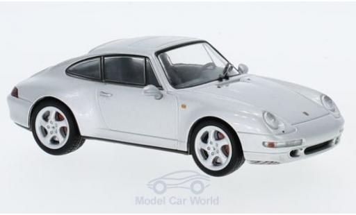 Porsche 993 4S 1/43 SpecialC 911 Carrera 4S grise 1995 911 Collection miniature