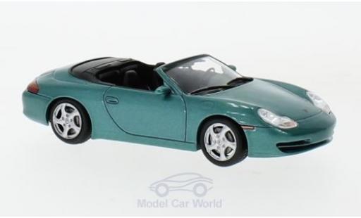 Miniature Porsche 996 SC 1/43 SpecialC 911 Carrera Cabriolet metallise verte 1999 911 Collection Porsche 996 SC 1/43 SpecialC 911 Carrera Cabriolet metallise verte 1999 911 Collection miniature
