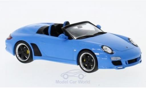 Porsche 997 Speedster 1/43 SpecialC 911 Speedster bleue 2010 911 Collection miniature