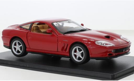 Miniature Ferrari 550 1/24 SpecialC Maranello rouge 1996 Ferrari 550 1/24 SpecialC Maranello rouge 1996 miniature
