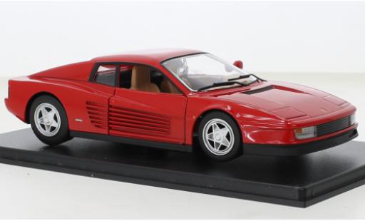 Miniature Ferrari Testarossa 1/24 SpecialC rouge 1984 Ferrari Testarossa 1/24 SpecialC rouge 1984 miniature