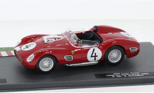 Miniature Ferrari 250 1/43 SpecialC .-125 Testa Rossa RHD No.4 1000km Nuerburgring 1959 Ferrari 250 1/43 SpecialC .-125 Testa Rossa RHD No.4 1000km Nuerburgring 1959 miniature