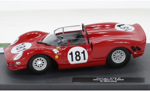Miniature Ferrari 275 1/43 SpecialC P RHD No.181 Ollon Villars 1965 Ferrari 275 1/43 SpecialC P RHD No.181 Ollon Villars 1965 miniature