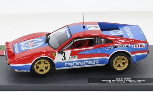 Miniature Ferrari 308 1/43 SpecialC GTB No.3 Rallye WM Rallye Monte Carlo 1982 Ferrari 308 1/43 SpecialC GTB No.3 Rallye WM Rallye Monte Carlo 1982 miniature