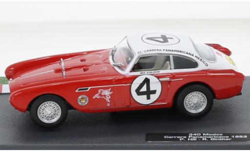 Miniature Ferrari 340 1/43 SpecialC Mexico RHD No.4 Carrera Panamericana 1953 Ferrari 340 1/43 SpecialC Mexico RHD No.4 Carrera Panamericana 1953 miniature