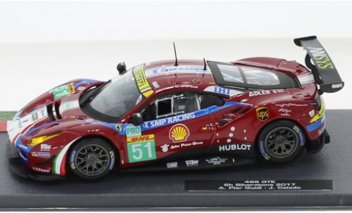 Miniature Ferrari 488 1/43 SpecialC GTE No.51 6h Silverstone 2017 Ferrari 488 1/43 SpecialC GTE No.51 6h Silverstone 2017 miniature