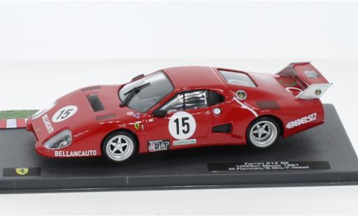 Miniature Ferrari 512 1/43 SpecialC .-125 BB No.15 1000km Monza 1981 Ferrari 512 1/43 SpecialC .-125 BB No.15 1000km Monza 1981 miniature