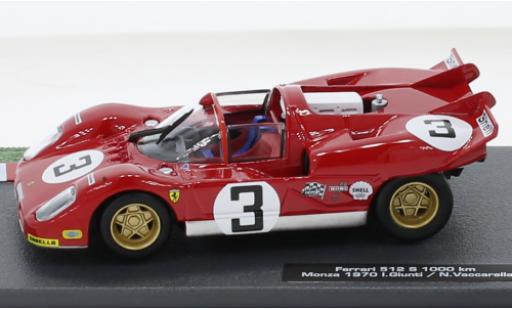 Miniature Ferrari 512 1/43 SpecialC S RHD No.3 1000km Monza 1970 Ferrari 512 1/43 SpecialC S RHD No.3 1000km Monza 1970 miniature