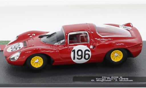 Miniature Ferrari Dino 1/43 SpecialC 206 S RHD No.196 Targa Florio 1966 Ferrari Dino 1/43 SpecialC 206 S RHD No.196 Targa Florio 1966 miniature
