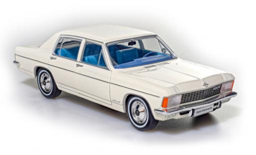 Miniature Opel Admiral 1/24 SpecialC B blanche 1969 Opel Admiral 1/24 SpecialC B blanche 1969 miniature