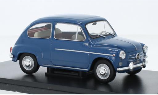 Miniature Fiat 600 1/24 SpecialC .-132 D (1.Serie) bleu 1960 Fiat 600 1/24 SpecialC .-132 D (1.Serie) bleu 1960 miniature