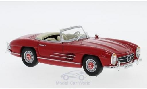 Mercedes 300 1/43 SpecialC SL Roadster (W198) rouge 1957 ohne Vitrine miniature