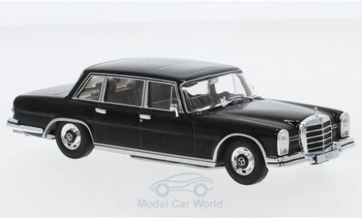 Mercedes 600 1/43 SpecialC (W100) noire 1964 ohne Vitrine miniature