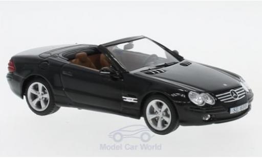 Miniature Mercedes Classe SL 1/43 SpecialC SL 600 (R230) noire 2003 ohne Vitrine Mercedes Classe SL 1/43 SpecialC SL 600 (R230) noire 2003 ohne Vitrine miniature
