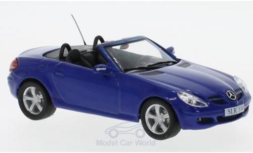 Mercedes Classe SLK 1/43 SpecialC SLK 350 (R171) bleue 2004 ohne Vitrine miniature