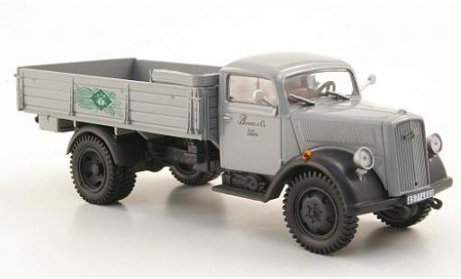 Miniature Opel Blitz 1/43 SpecialC Pritsche grise 1952 sans Vitrine Opel Blitz 1/43 SpecialC Pritsche grise 1952 sans Vitrine miniature