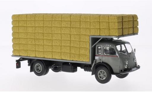 Renault 4 1/43 SpecialC R153 Faineant Strohballen-Transport grise sans Vitrine miniature