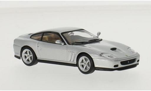 Miniature Ferrari 575 1/43 SpecialC M Maranello grise sans Vitrine Ferrari 575 1/43 SpecialC M Maranello grise sans Vitrine miniature