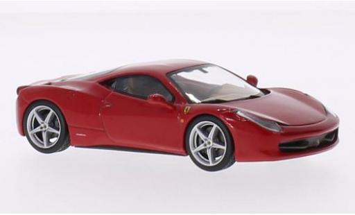 Miniature Ferrari 458 1/43 SpecialC Italia rouge 2009 sans Vitrine Ferrari 458 1/43 SpecialC Italia rouge 2009 sans Vitrine miniature