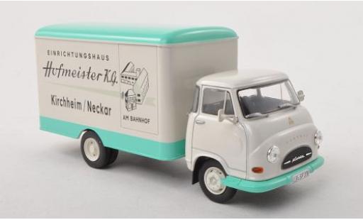 Miniature Hanomag Kurier 1/43 SpecialC Kasten Einrichtungshaus Hofmeister 1960 sans Vitrine Hanomag Kurier 1/43 SpecialC Kasten Einrichtungshaus Hofmeister 1960 sans Vitrine miniature