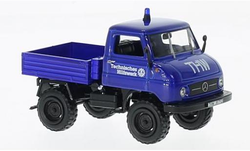 Miniature Mercedes Unimog 1/43 SpecialC U 411 THW sans Vitrine Mercedes Unimog 1/43 SpecialC U 411 THW sans Vitrine miniature