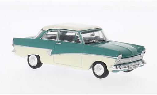 Ford Taunus 1/43 SpecialC 17M türkis/beige sans Vitrine miniature