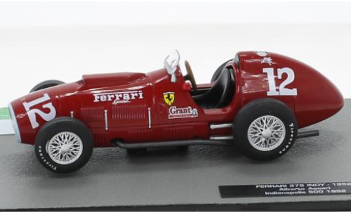 Miniature Ferrari 375 1/43 SpecialC Indy No.12 Indianapolis 500 1952 Ferrari 375 1/43 SpecialC Indy No.12 Indianapolis 500 1952 miniature
