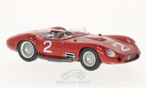 Miniature Maserati 450 1/43 SpecialC S No.2 GP Venezuela 1957 J.Behra/S.Moss/H.Sc ohne Vitrine Maserati 450 1/43 SpecialC S No.2 GP Venezuela 1957 J.Behra/S.Moss/H.Sc ohne Vitrine miniature