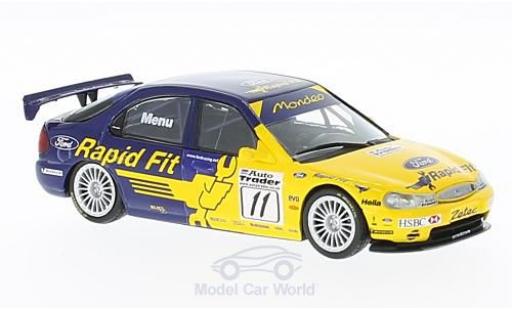 Miniature Ford Mondeo 1/43 SpecialC Zetec No.11 Team BTCC 2000 A. Menu ohne Vitrine Ford Mondeo 1/43 SpecialC Zetec No.11 Team BTCC 2000 A. Menu ohne Vitrine miniature