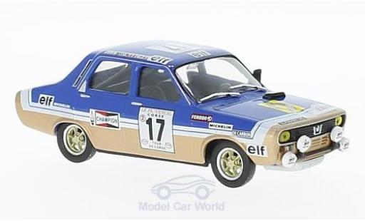 Miniature Renault 12 Gordini 1/43 SpecialC Gordini No.17 Tour de Corse 1975 D.Pironi/G.Bonnamour Renault 12 Gordini 1/43 SpecialC Gordini No.17 Tour de Corse 1975 D.Pironi/G.Bonnamour miniature