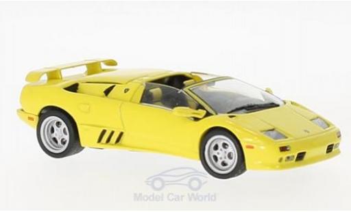 Miniature Lamborghini Diablo 1/43 SpecialC Roadster jaune 2000 Lamborghini Diablo 1/43 SpecialC Roadster jaune 2000 miniature