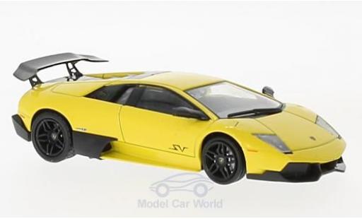 Miniature Lamborghini Murcielago 1/43 SpecialC LP 670-4 Superveloce jaune 2009 Lamborghini Murcielago 1/43 SpecialC LP 670-4 Superveloce jaune 2009 miniature