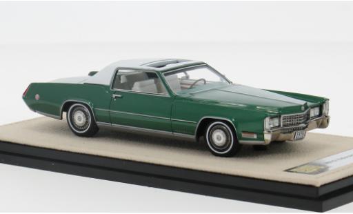 Miniature Cadillac Eldorado 1/43 Stamp Models Biarritz verte 1970 1:43 Cadillac Eldorado 1/43 Stamp Models Biarritz verte 1970 1:43 miniature