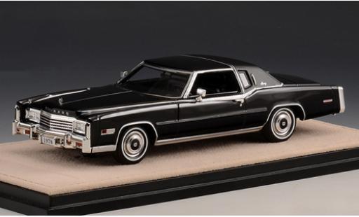 Miniature Cadillac Eldorado 1/43 Stamp Models Biarritz noire 1978 Cadillac Eldorado 1/43 Stamp Models Biarritz noire 1978 miniature