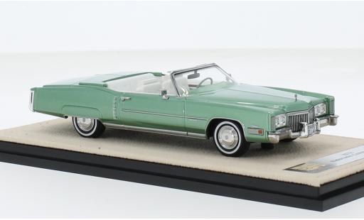 Miniature Cadillac Eldorado 1/18 Stamp Models Cabriolet metallise verte 1972 1:18 Cadillac Eldorado 1/18 Stamp Models Cabriolet metallise verte 1972 1:18 miniature