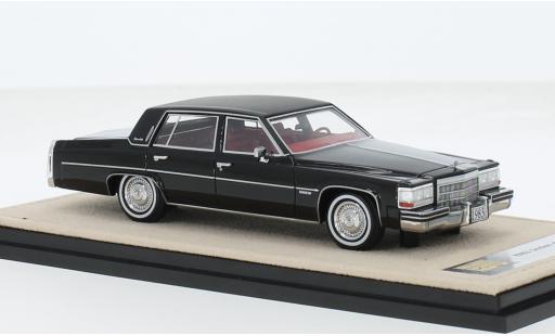 Cadillac Sedan 1/43 Stamp Models DeVille noire 1983 1:43 miniature