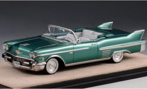 Miniature Cadillac Series 62 1/43 Stamp Models Cabriolet metallise verte 1958 Cadillac Series 62 1/43 Stamp Models Cabriolet metallise verte 1958 miniature