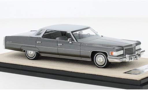 Miniature Cadillac Deville 1/43 Stamp Models DeVille Sedan metallise grise 1976 Cadillac Deville 1/43 Stamp Models DeVille Sedan metallise grise 1976 miniature