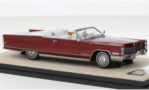 Miniature Cadillac Eldorado 1/43 Stamp Models Cabriolet rouge 1966 Cadillac Eldorado 1/43 Stamp Models Cabriolet rouge 1966 miniature